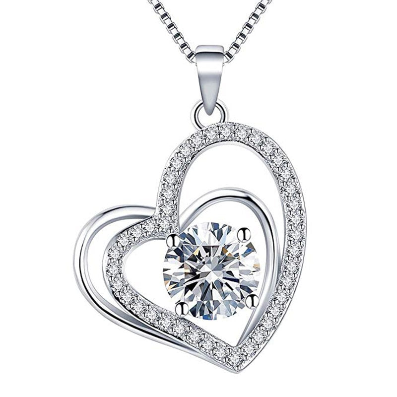 Classic Heart Pendant Necklace