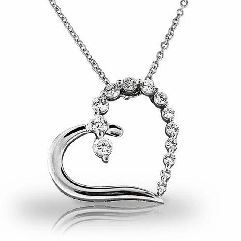 Classic Heart Pendant Necklace