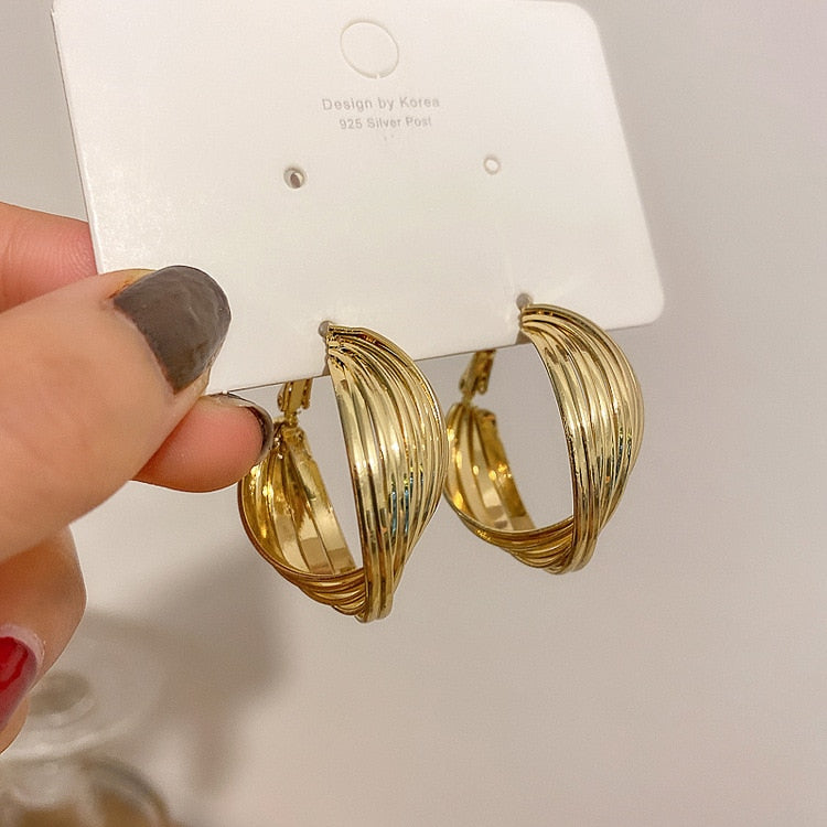 Fashion Classic Circle Earrings