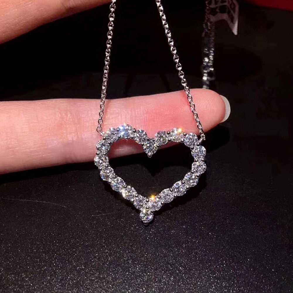Classic Heart Pendant Necklace
