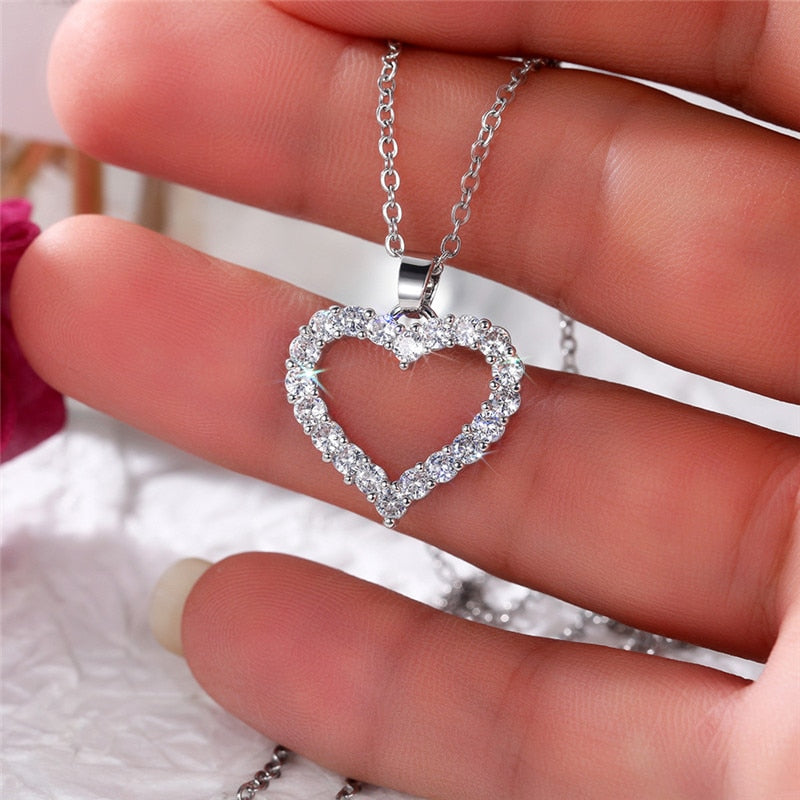 Classic Heart Pendant Necklace