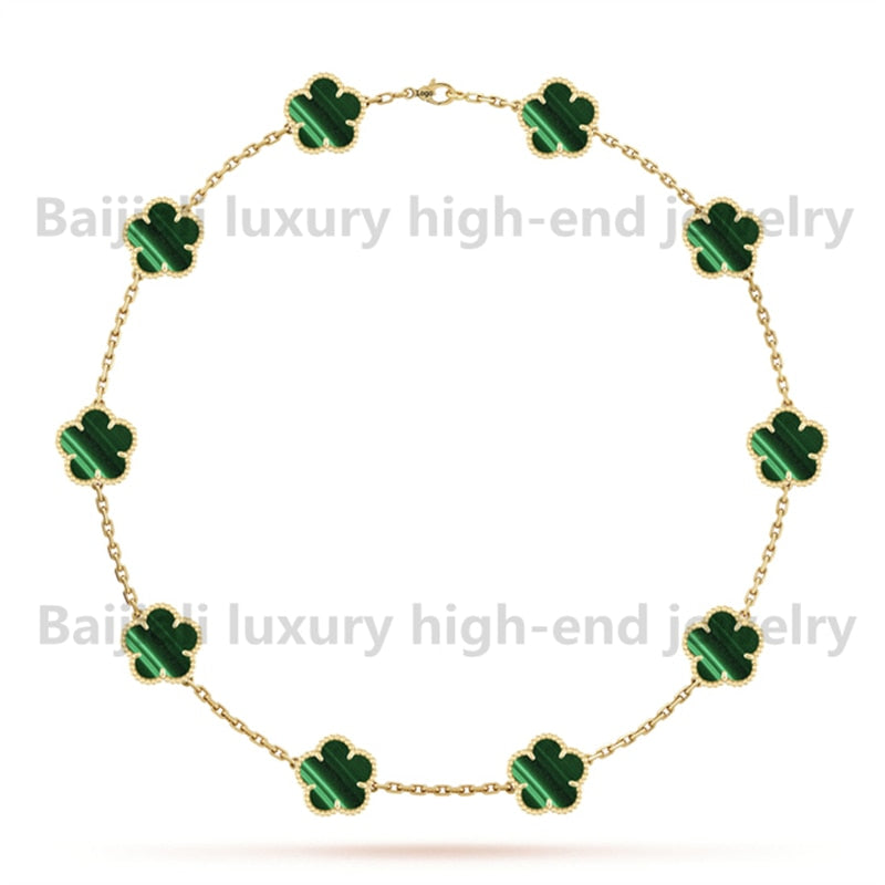 Yellow Gold Clover Bracelet