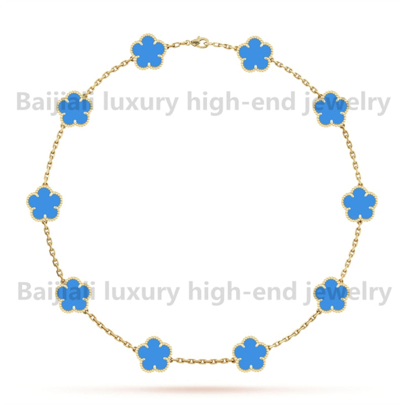 Yellow Gold Clover Bracelet