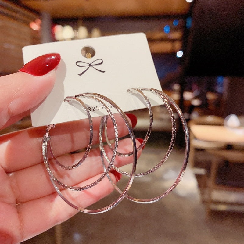 Fashion Classic Circle Earrings